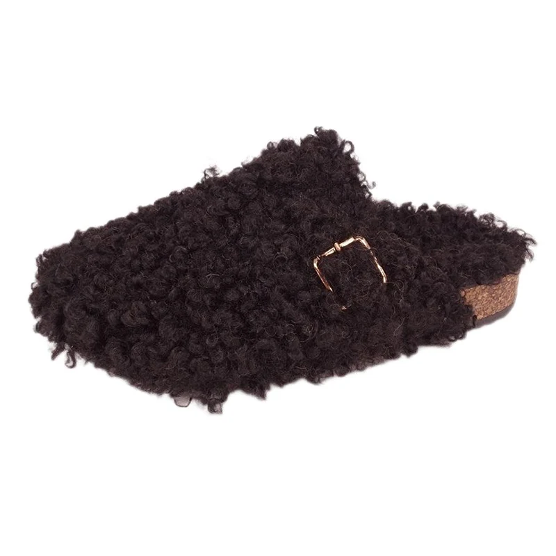 Zoccoli in memory foam Fuzzy da donna