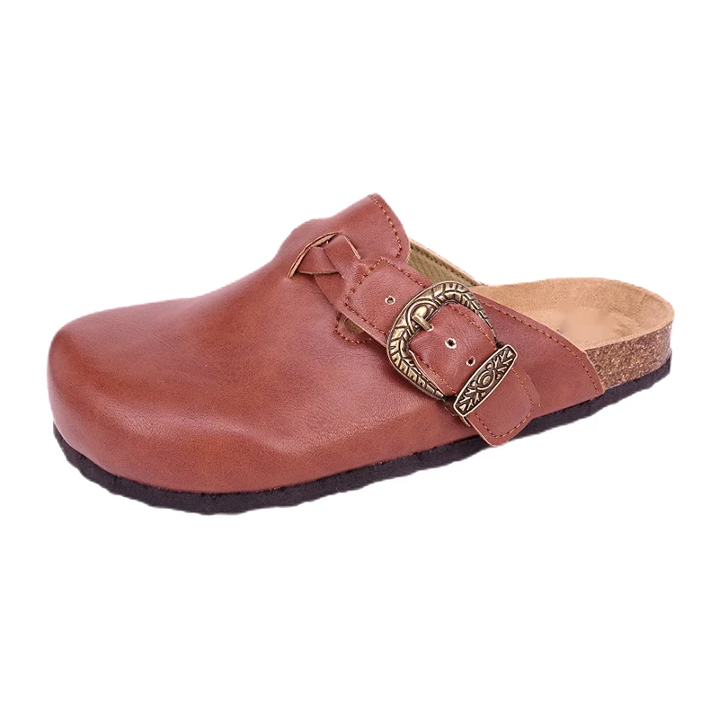 Zoccoli con plantare premium in PU da donna