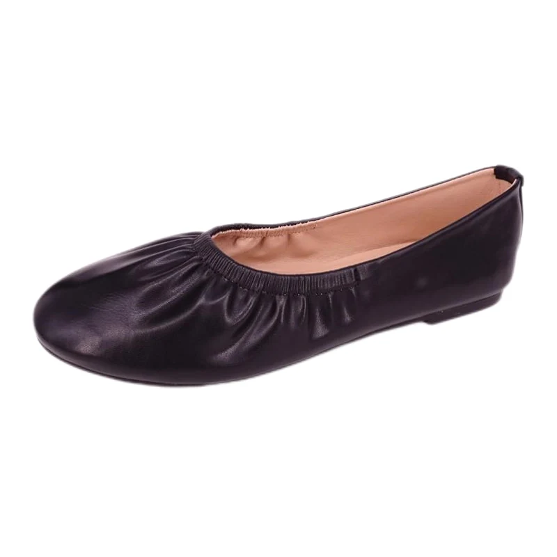 Scarpe casual da ballerina morbide ed elastiche da donna